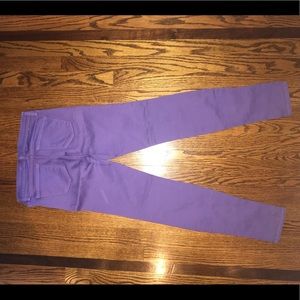 Purple Jbrand skinny jeans